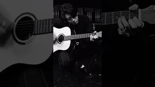 Video thumbnail of "Jk playing guitar🎸#bts"