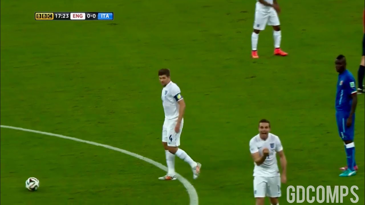 Steven Gerrard vs Italy (N) World Cup 2014 | (English Commentary) HD