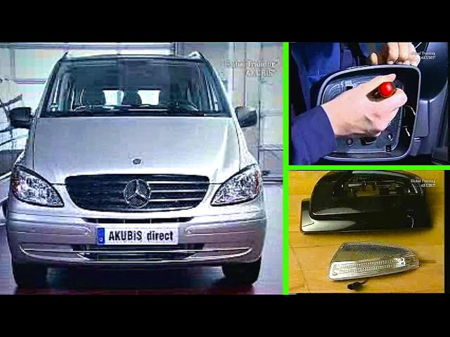 NEW Electric Door Mirror (Left Side) For Mercedes Vito & Viano W639 (2004-2010)