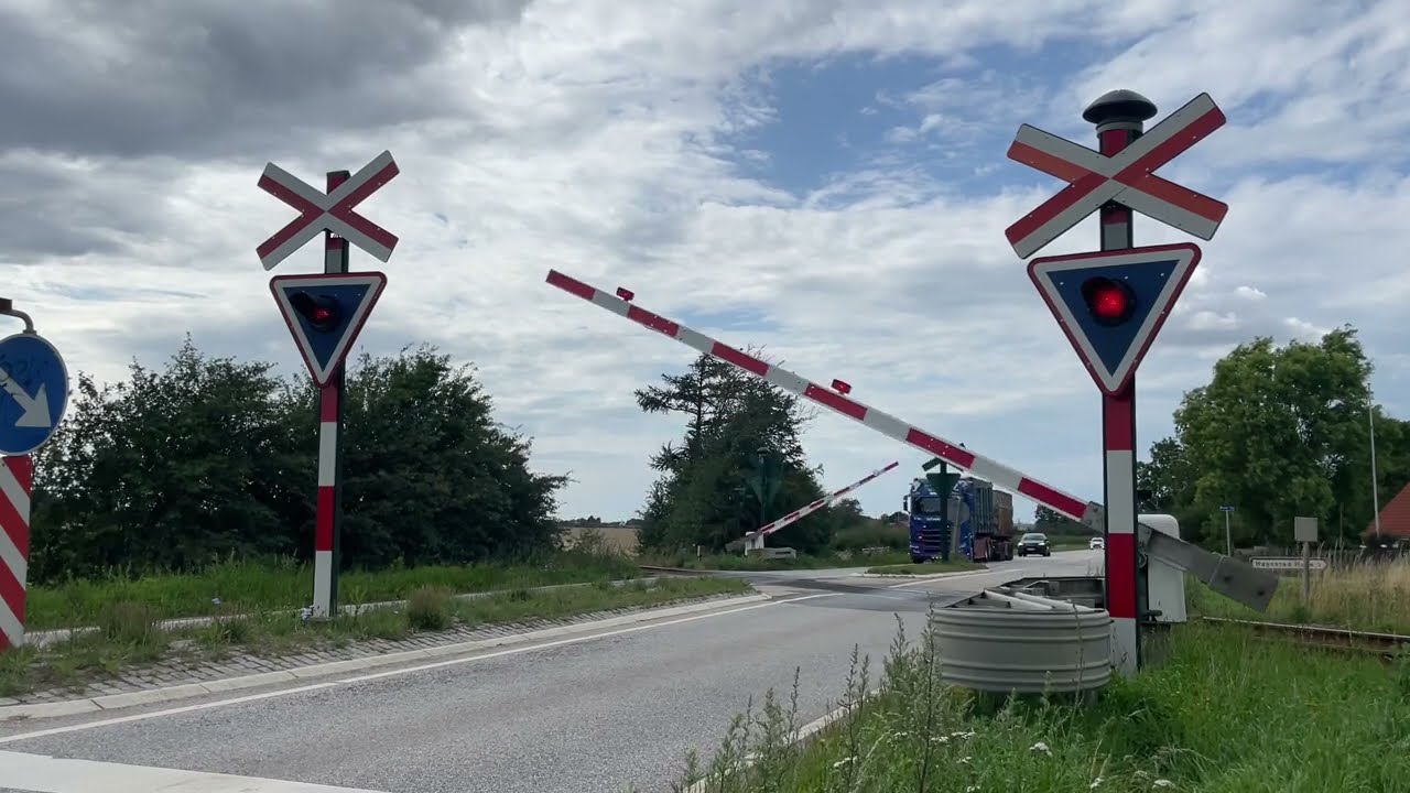 Jernbaneoverskæring mellem Gislinge og Ny Hagested