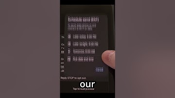 How to Schedule an SMS Text in Google Messages? #android #shorts