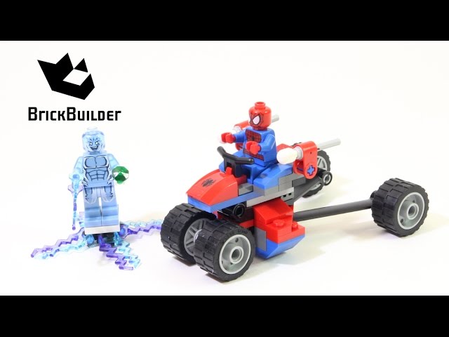 Lego # 76014 super heroes marvel ultimate spiderman Spider-Trike contre Electro Set 