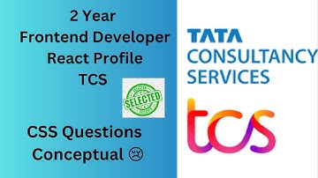 Cracking the Code - My TCS Front-End Developer Interview Experience as a 2 year Experience React Dev
