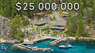 This $25,000,000 Lake Tahoe Compound Has Its Own Private Marina