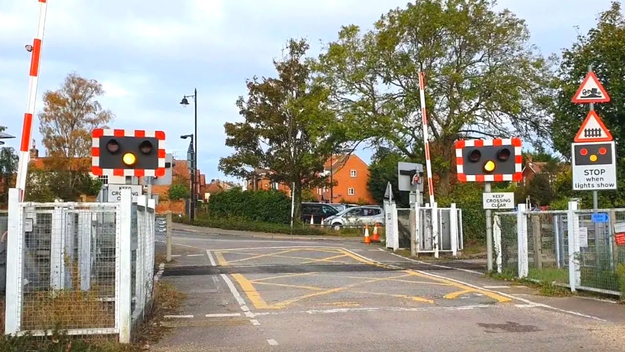 Woodbridge Lime Kiln Level Crossing, Suffolk
