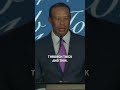 'I had the greatest rock that any child could possibly have: my mom' Tiger on his mother's impact ❤️