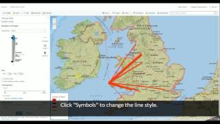 Presenting Data - Presenting numerical data about line locations