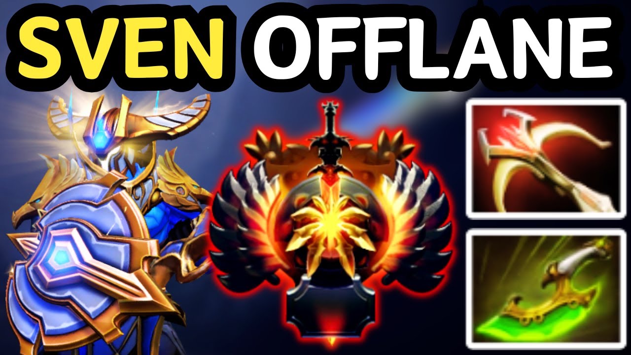 🔥 WHEN SVEN OFFLANE TURNS 2025 INTO FREE MMR | DOTA 2 🔥