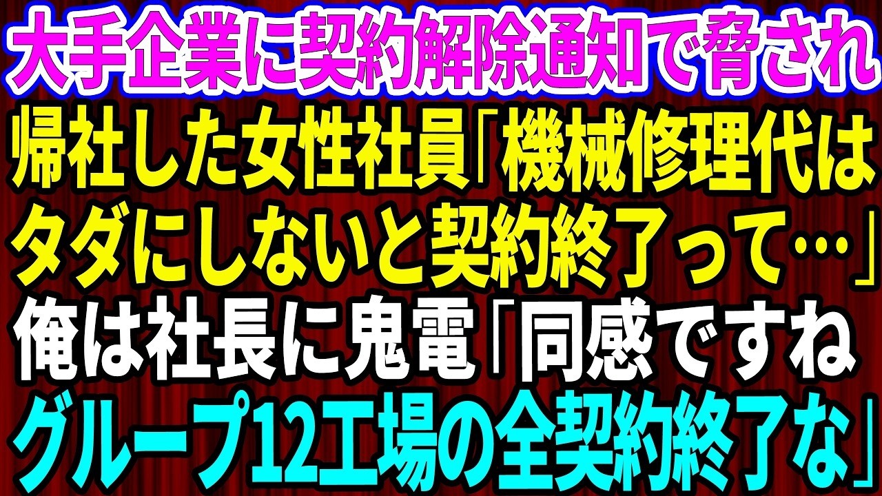 10年間、引きこもりだった女性社員を雇った。いじめで高校を中退し、部屋に籠もっていた彼女は、努力を重ねて営業部の戦力にまで育った。ところがある日、取引先の担当者が言い放った。「機械修理を無償にしろ。さもなくば、お前と食事に行け」。断れば契約解除だと。怒りで震える俺の前に現れたのは、想像もしていなかった過去の真実だった。彼女を守るため、俺は取引先との契約を切る決断をした。だが、その先に待ってい...