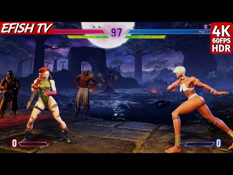 Cammy vs Elena (Hardest AI) - Street Fighter 6