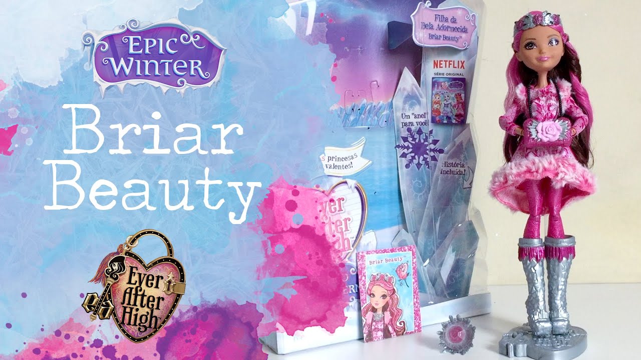 ever after high feitiço de inverno briar beauty