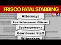 Gag order issued in Frisco fatal stabbing case