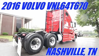 2016 Volvo VNL64T670 - UNDER 316k MILES!