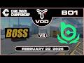 BOSS vs (s1mple) BC.Game | Parken Challenger Championship | #BO1 | @TrottahCS [ #cs2 #vod ]
