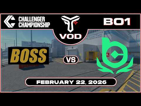 BOSS vs (s1mple) BC.Game | Parken Challenger Championship | #BO1 | @TrottahCS [ #cs2 #vod ]
