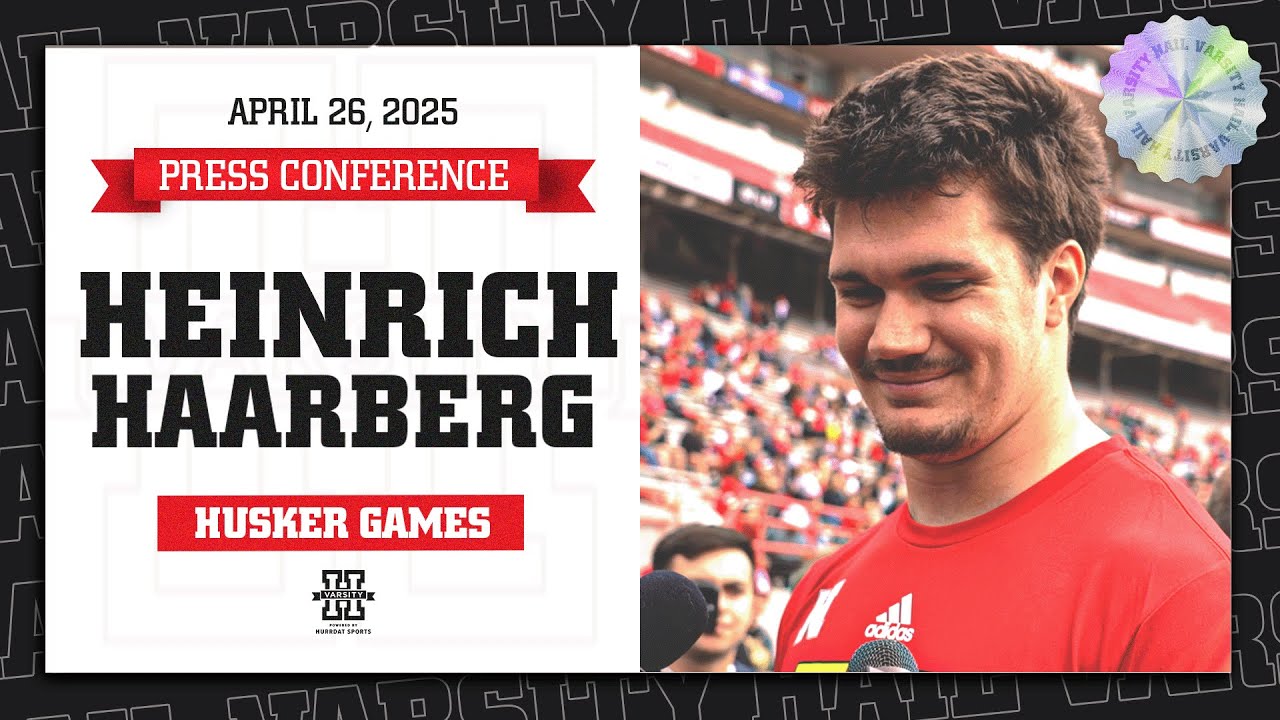 John Cook Roping Nebraska Football TE Heinrich Haarberg | Talks John Cook Roping Contest ...