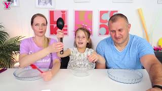 картинка: Все по Ложке Слайм Челлендж / Чао Юля