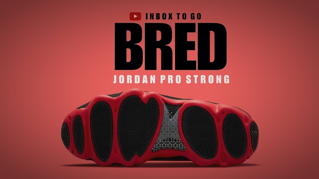 jordan pro strong red