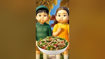 Squid Game AI Edible Candy Challenge ASMR #squidgame #ai #asmr