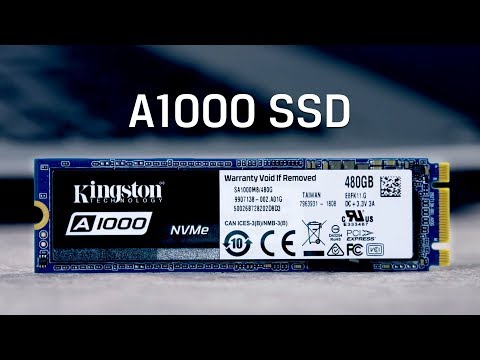 SSD M.2 NVMe com NAND 3D - Kingston A1000