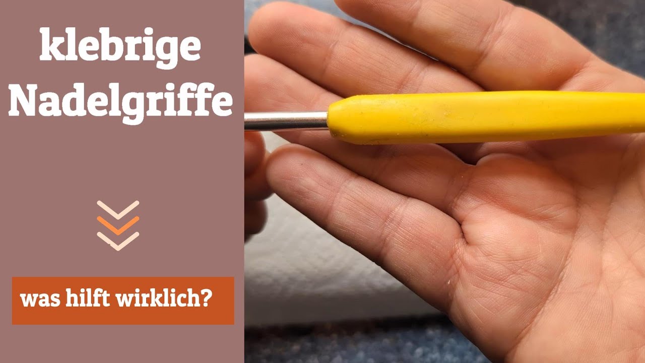 Klebrige Nadelgriffe aus Kunststoff - was hilft wirklich?