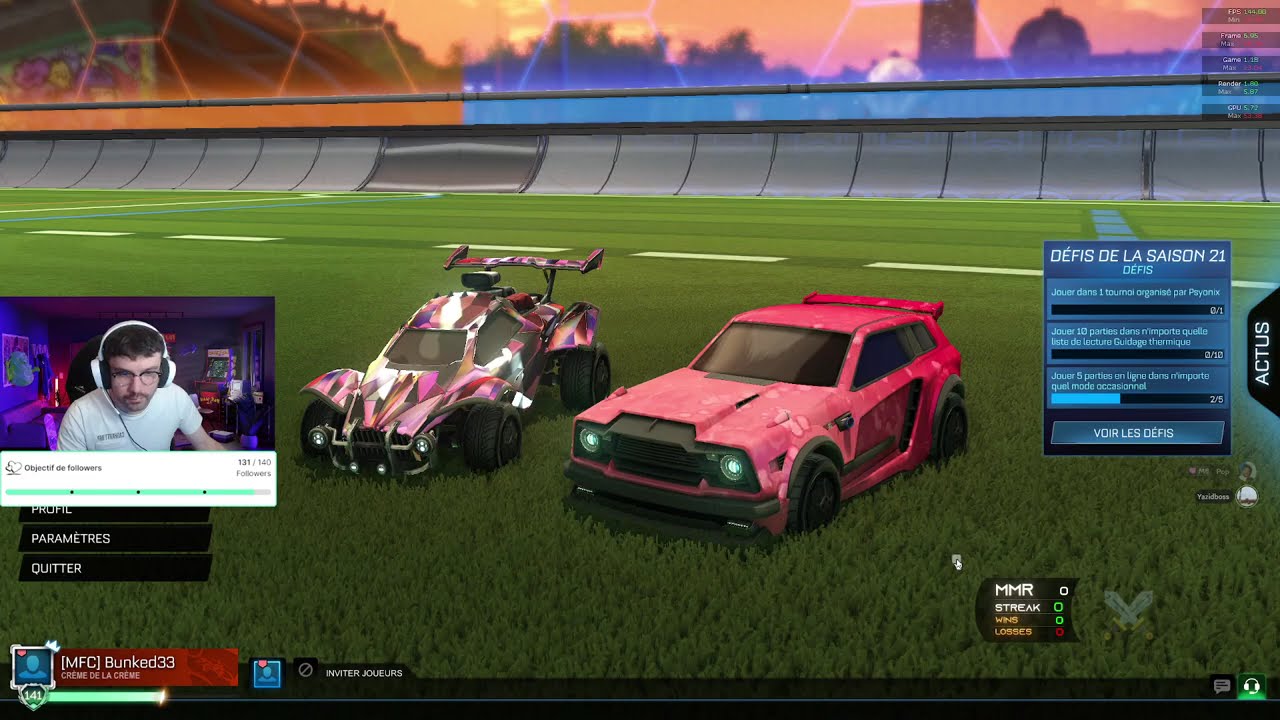 ROCKET LEAGUE : La session mid