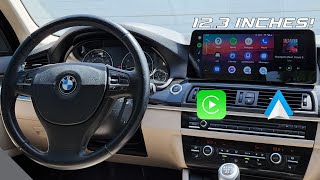 BMW F10 12.3 Inch Screen Upgrade (Apple Carplay + Android Auto)