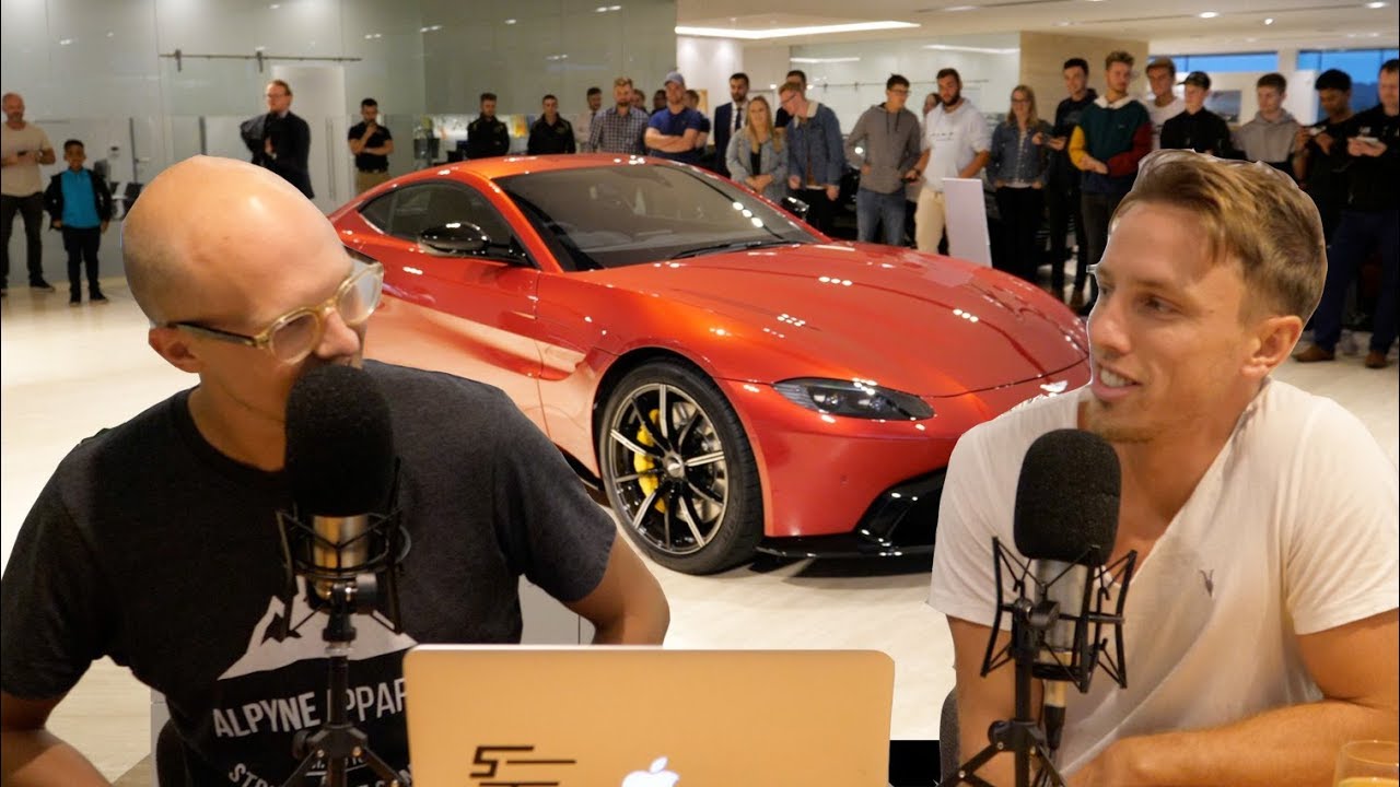 Jon Collects His New Aston Martin Vantage [Live Audience]