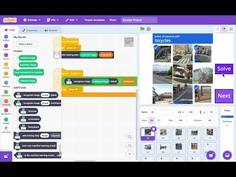 making a CAPTCHA solver in Scratch