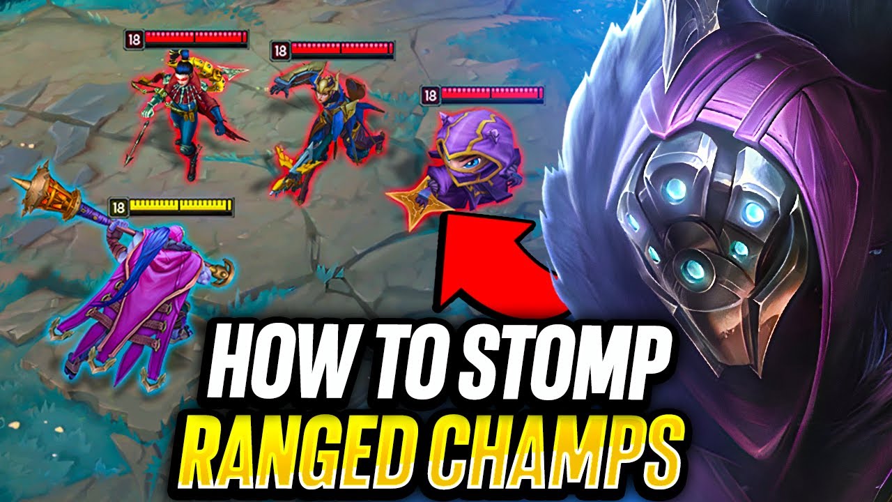 HOW TO COUNTER RANGED TOP LANERS AS JAX