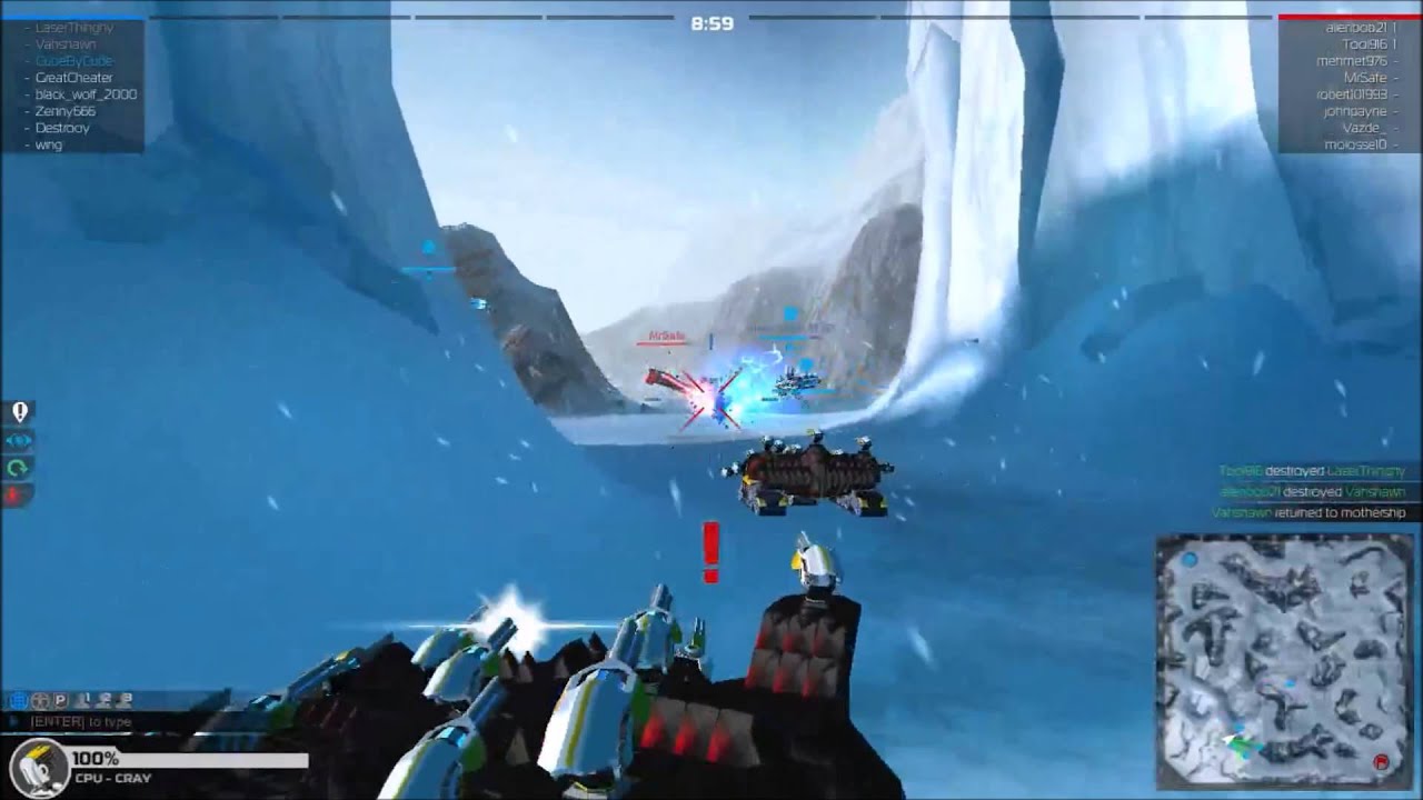 RoboCraft Funny Physics