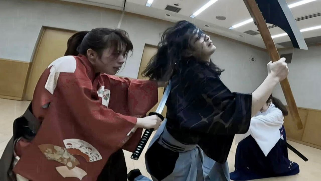 【殺陣23】女ふたり、雨の仇討ち【Japanese Samurai Combat】