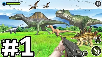 Deadly Dino Hunter Gameplay Walkthrough Ep1