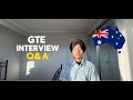 Australia  gte interview question and answer  student visa interview navtej vlogs 