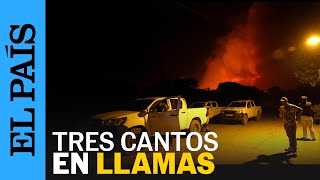 MADRID | La UME se suma a la extinción del incendio en la localidad madrileña de Tres Cantos
