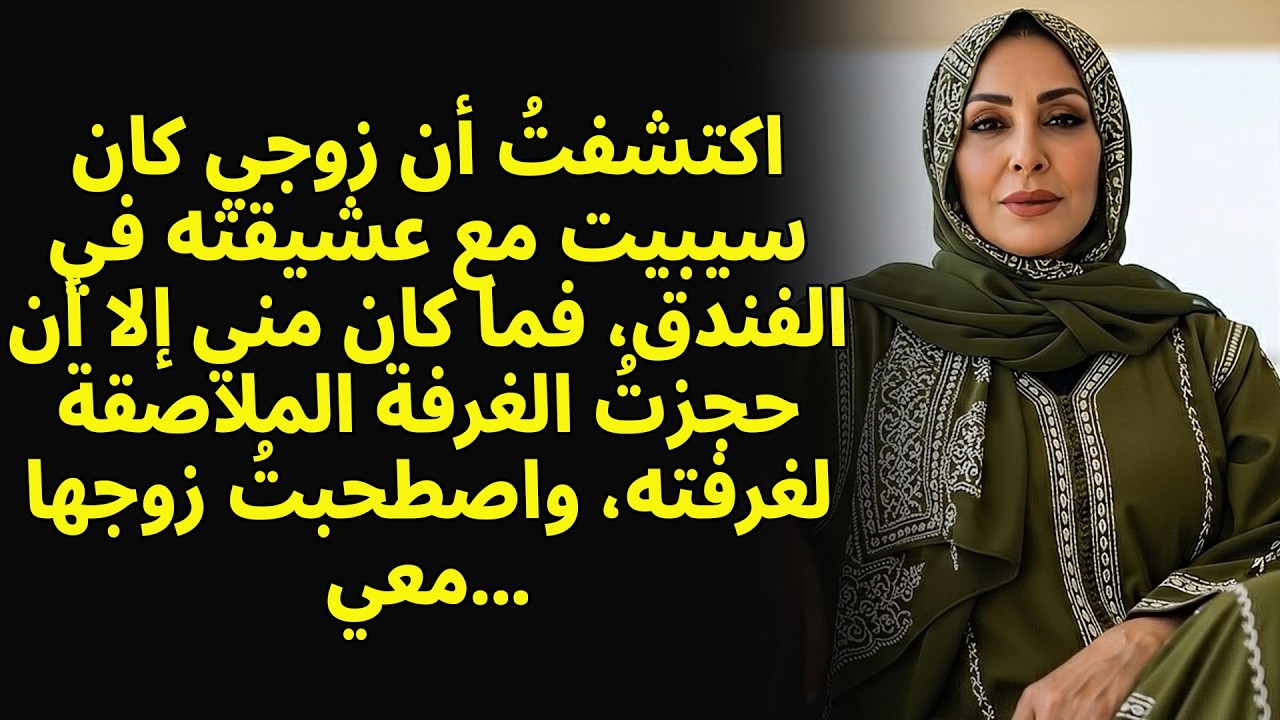 اكتشفت أن زوجي كان يخونني في فندق فاخر. حجزت الغرفة المجاورة و...