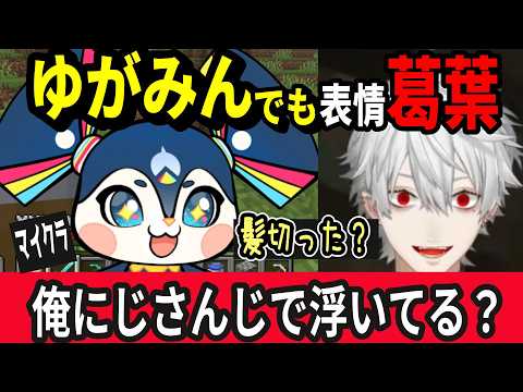 【マイクラ】葛葉ダイヤ大量発見で大絶叫、"ゆがみん"爆誕の神回ｗ【にじさんじ/切り抜き】
