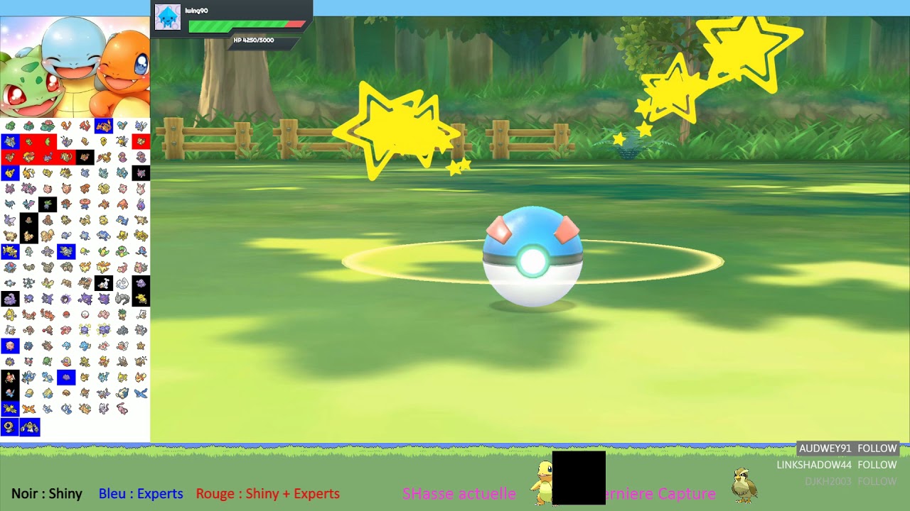 [Pokemon: Let's Go] Capture Pikachu Shiny - YouTube