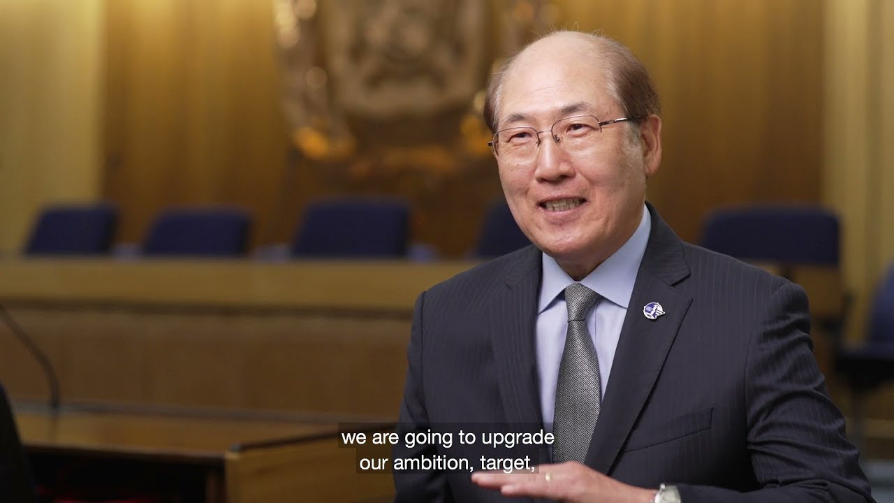 IMO Secretary-General, Kitack Lim interview in 'Making Waves: The Future of Shipping video.