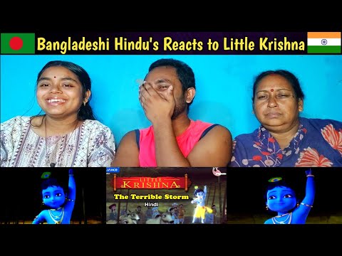 🇧🇩 Bangladeshi Reacts to Little Krishna Hindi - Episode 2 Govardhana Lila ❤️ 