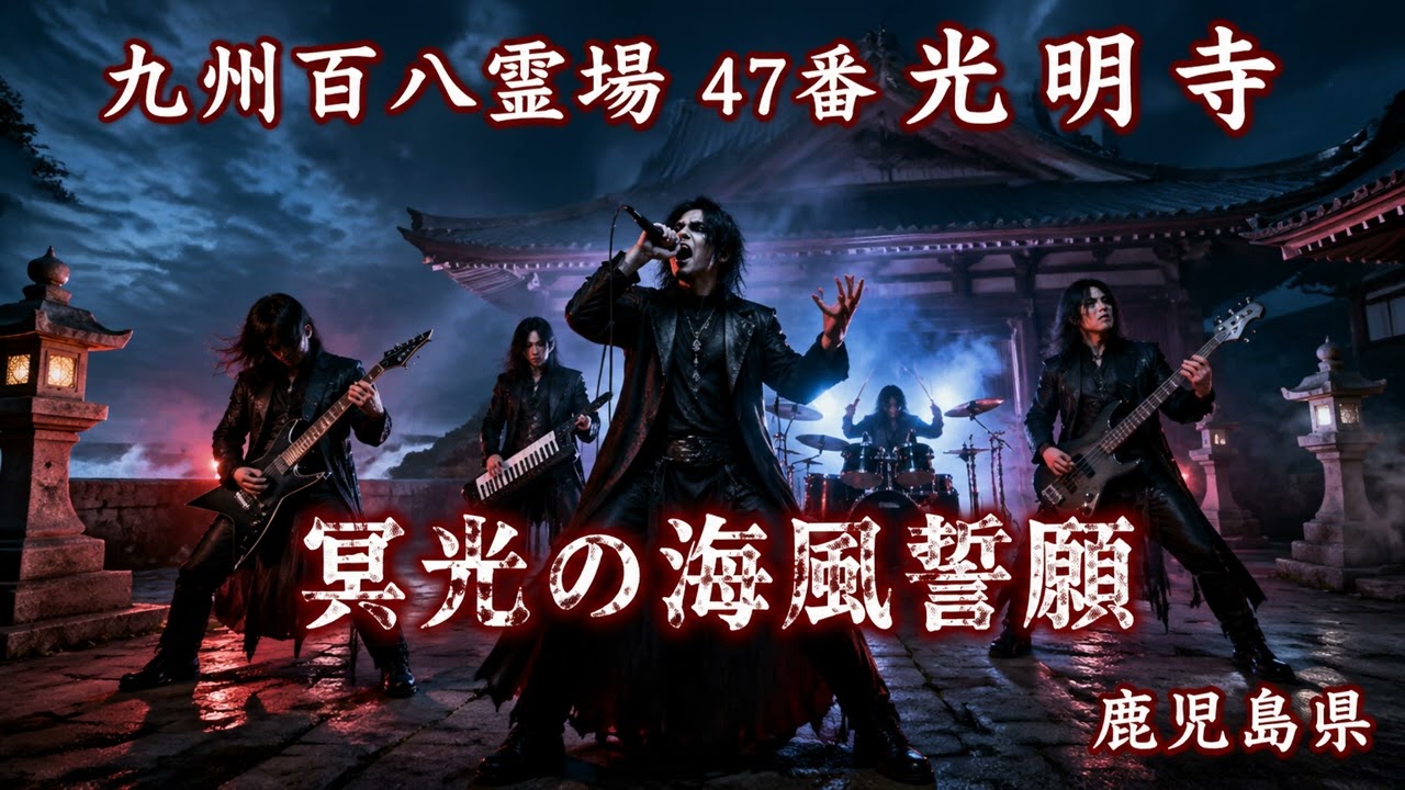 九州百八霊場 47番 / ゴシックメタル】漆黒で神秘と闇の巡礼気分に
