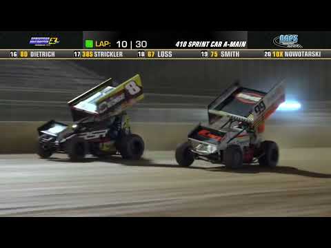 Highlights from the May 19th 410 Sprint Car main event at BAPS Motor Speedway