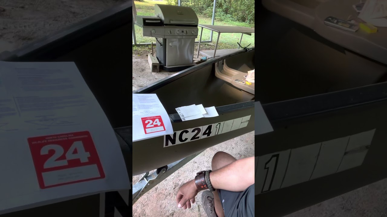 Part 2 NC Boat Registration & Title Old Town Canoe Sportsman￼