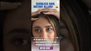 Ditch Bulky Wigs & Heavy Toppers: Discover the Safe, Natural InvisaBlend Micro Strand Alternative