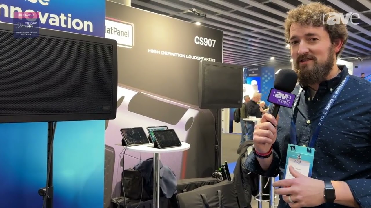 ISE 2026: FlatPanel Audio Features DML500 Loudspeaker