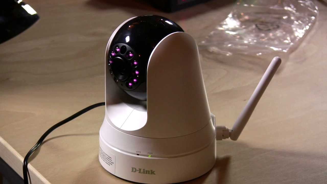 D-Link Wireless Pan and Tilt Day Night Network Surveillance Camera Review  DCS-5020L - YouTube