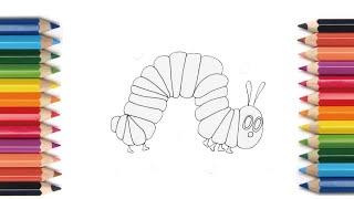 The Very Hungry Caterpillar　101 #coloring #picture #cute #art #magicfinger #cute #lovely