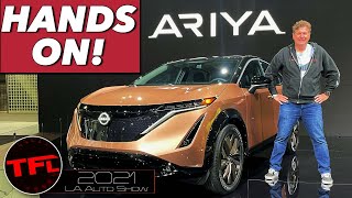 The 2023 Nissan Ariya Has Landed: Here's What You Get \& When You Can Buy It! | 2021 LA Auto Show