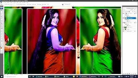 Tutorial On How To Edit Artwork | How To Remove Green Background In Photoshop cc # 14