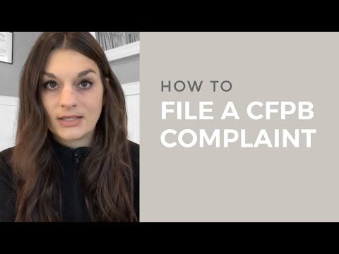 How to File a CFPB Complaint